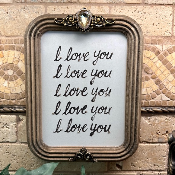 I Love You Wall Decor - Picture 4 of 11